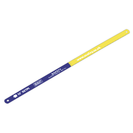 Sealey Hacksaw Blade 300mm HSS Bi-Metal 32tpi Pack of 10 Model No-HSB1032