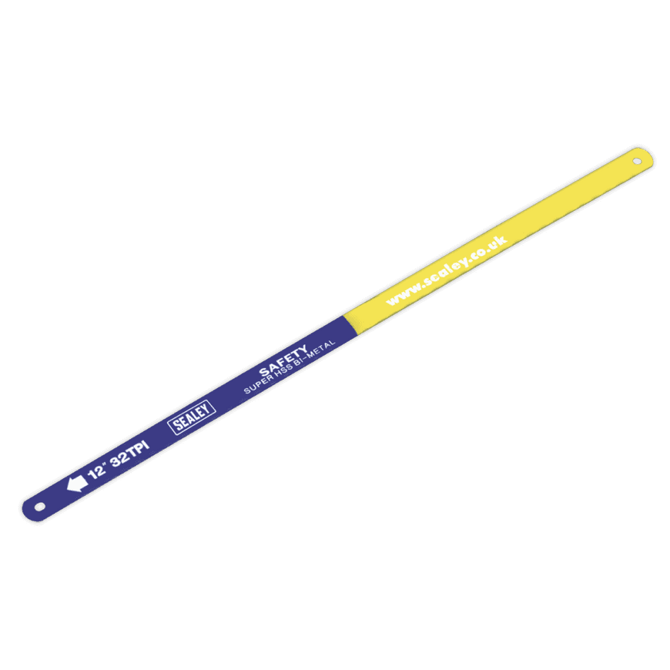 Sealey Hacksaw Blade 300mm HSS Bi-Metal 32tpi Pack of 10 Model No-HSB1032