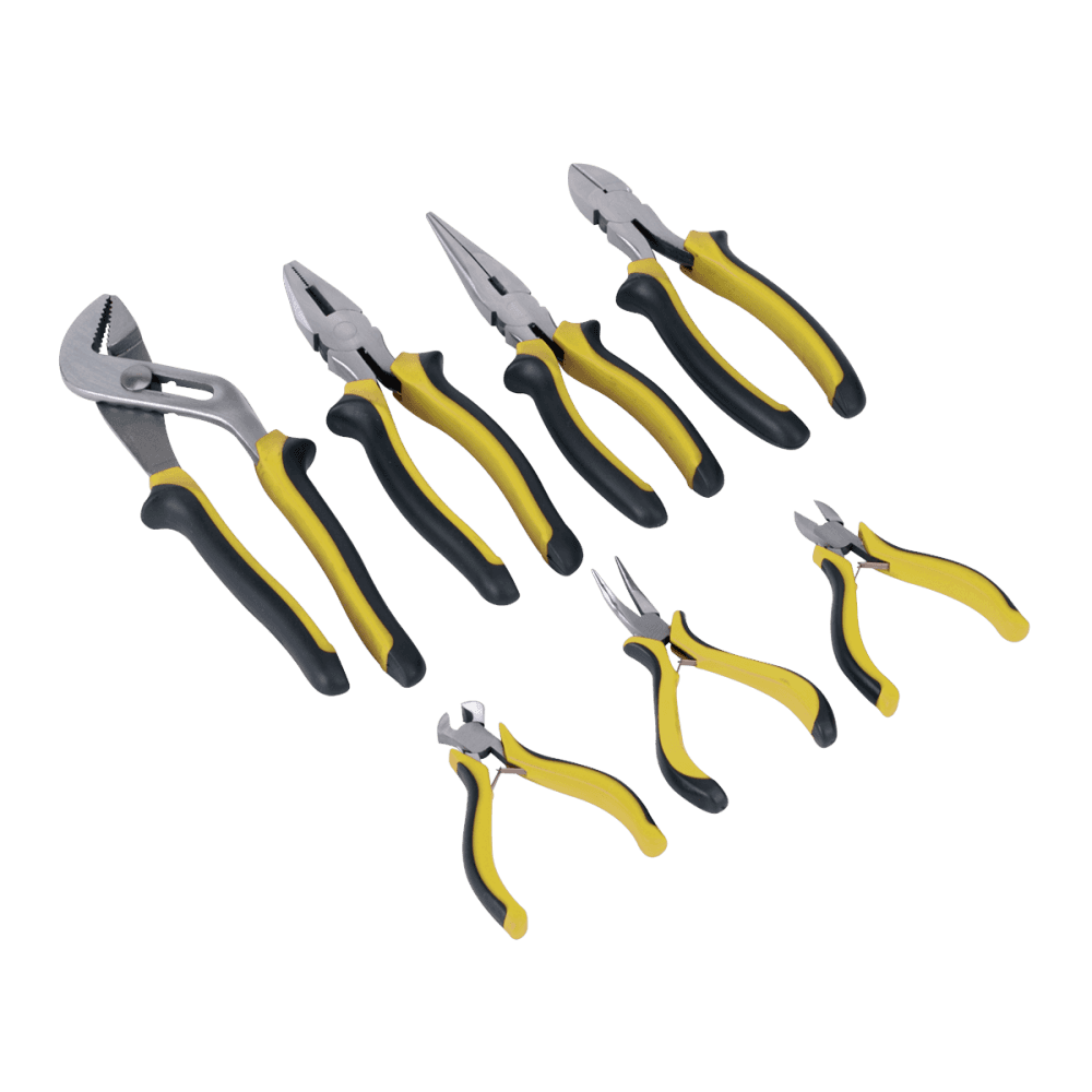 Sealey Comfort Grip Pliers Set 7pc Model No-S0757