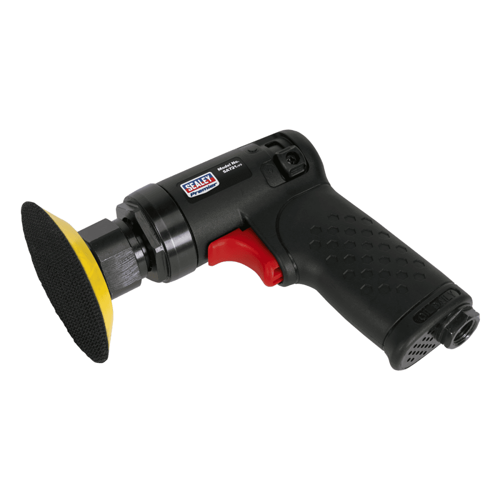 Sealey Air Sander 75mm Mini Orbital Composite Premier Model No-SA721