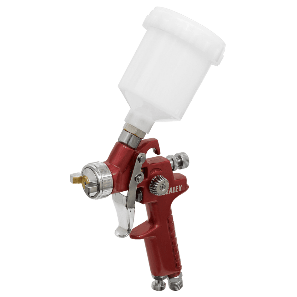 Sealey HVLP Gravity Feed Touch-Up Spray Gun 0.8mm Set-Up Model No-HVLP731