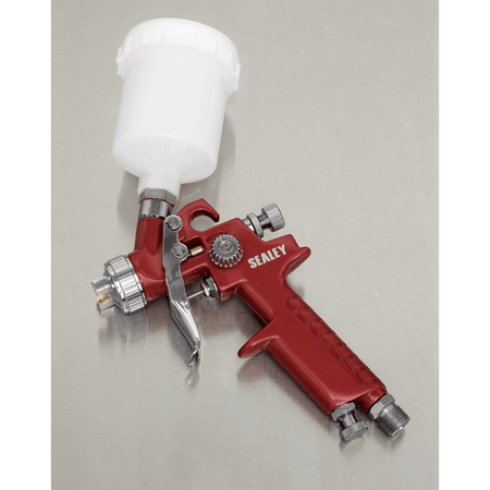 Sealey HVLP Gravity Feed Touch-Up Spray Gun 0.8mm Set-Up Model No-HVLP731