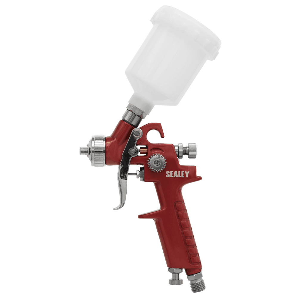 Sealey HVLP Gravity Feed Touch-Up Spray Gun 0.8mm Set-Up Model No-HVLP731
