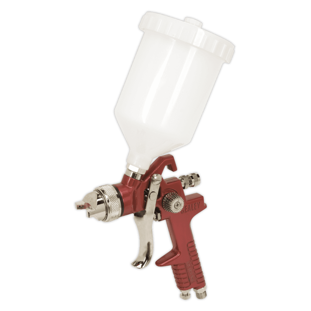 Sealey HVLP Gravity Feed Spray Gun 1.3mm Set-Up Model No-HVLP741