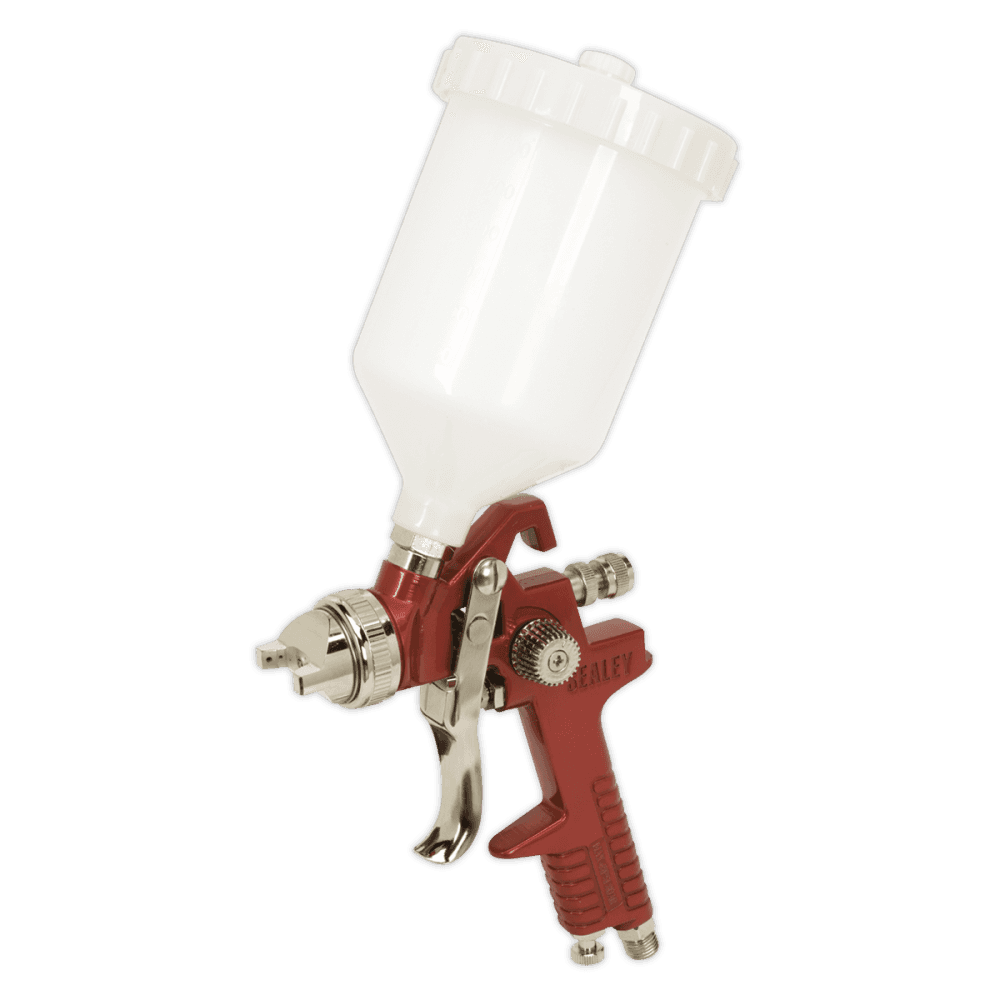 Sealey HVLP Gravity Feed Spray Gun 2mm Set-Up Model No-HVLP742