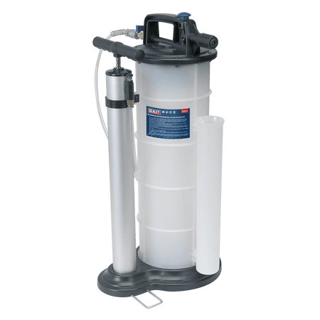 Sealey Vacuum Oil & Fluid Extractor Manual/Air 9ltr Model No-TP6904