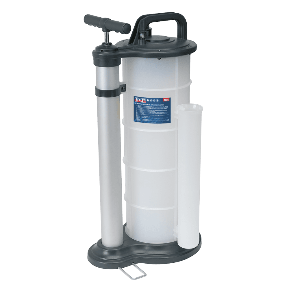 Sealey Vacuum Oil & Fluid Extractor Manual 9ltr Model No-TP6901