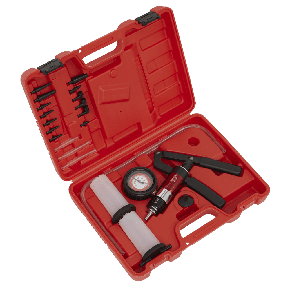 Sealey Vacuum & Pressure Test/Bleed Kit Model No-VS403