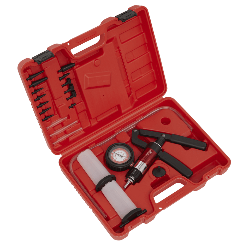 Sealey Vacuum & Pressure Test/Bleed Kit Model No-VS403