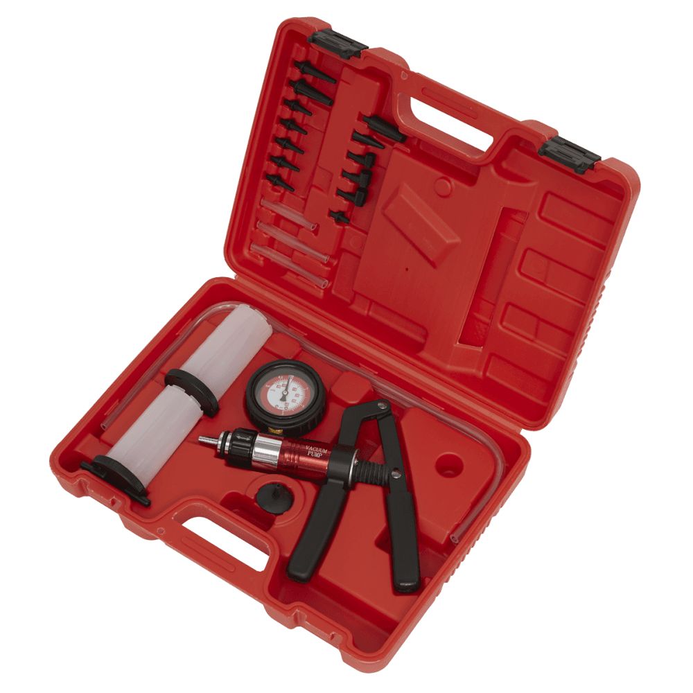 Sealey Vacuum & Pressure Test/Bleed Kit Model No-VS403
