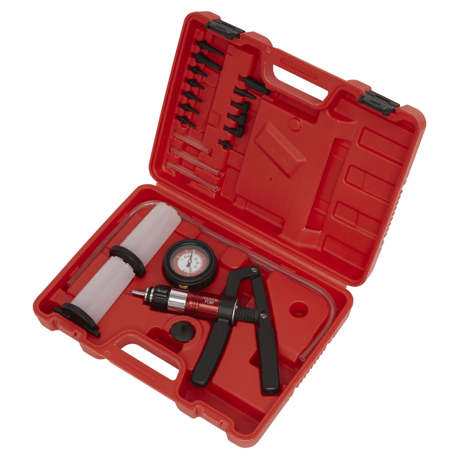 Sealey Vacuum & Pressure Test/Bleed Kit Model No-VS403