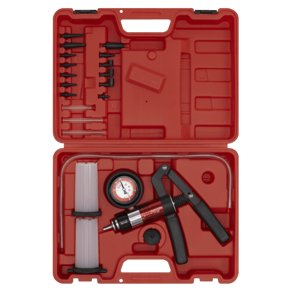 Sealey Vacuum & Pressure Test/Bleed Kit Model No-VS403