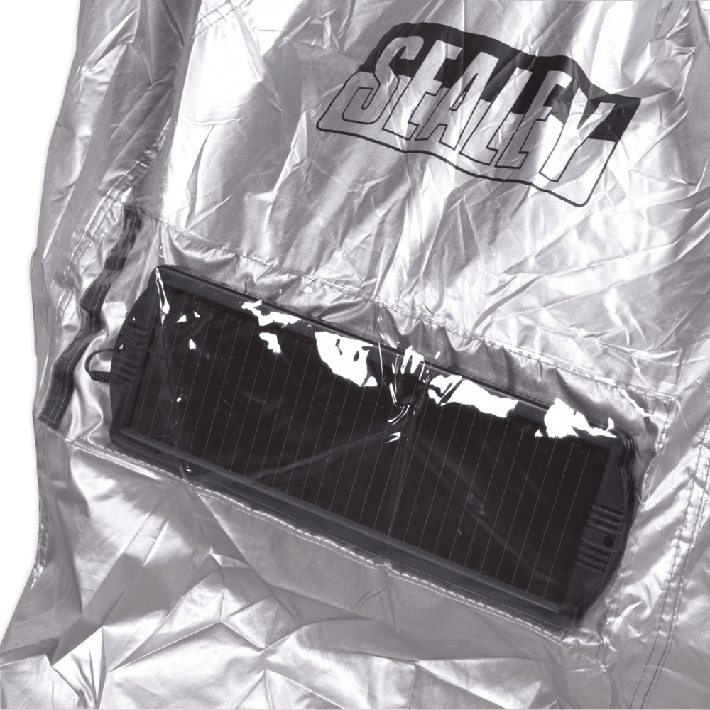 Sealey Motorcycle Cover Large 2460 x 1050 x 1370mm Model No-MCL