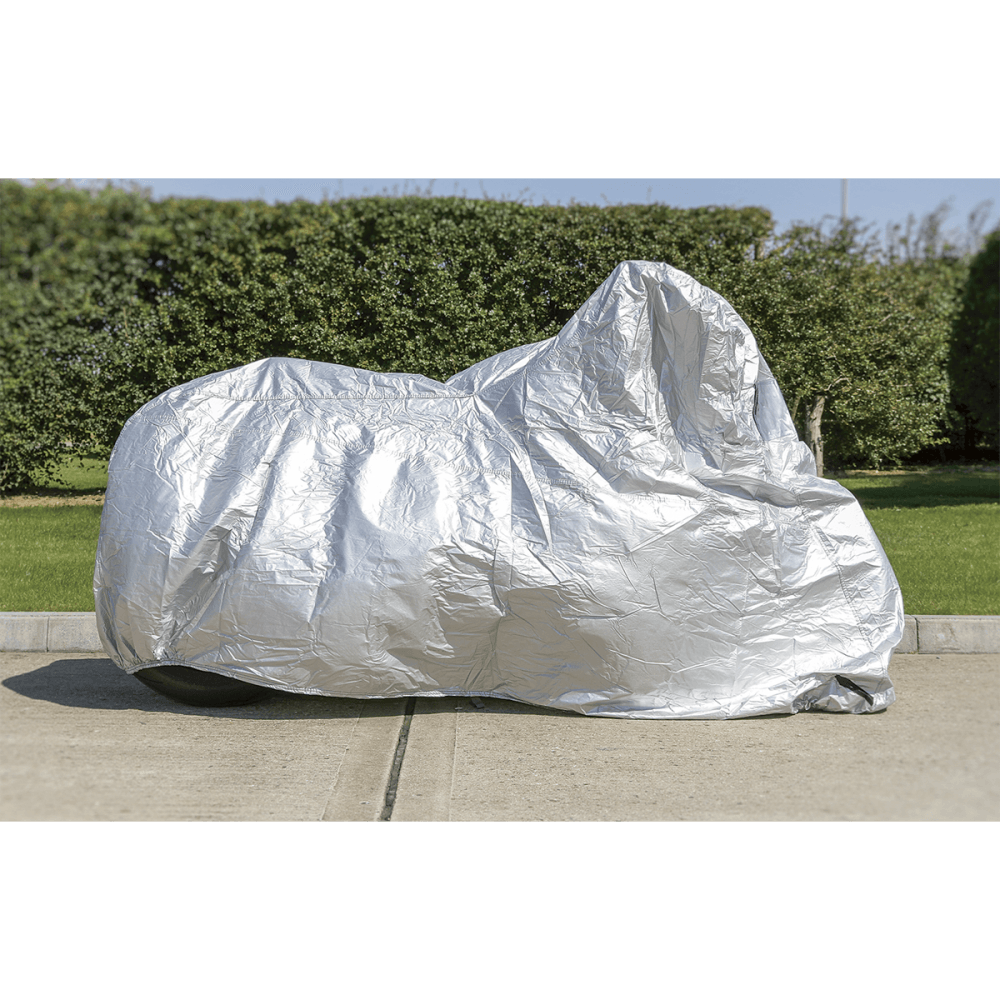 Sealey Motorcycle Cover Medium 2320 x 1000 x 1350mm Model No-MCM