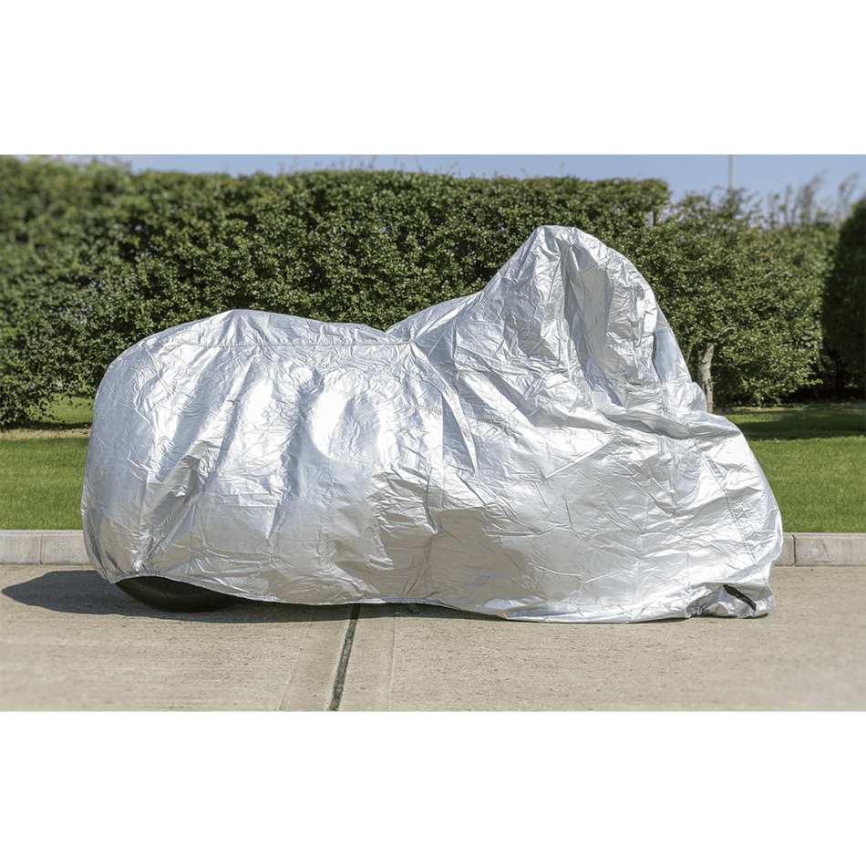 Sealey Motorcycle Cover Medium 2320 x 1000 x 1350mm Model No-MCM