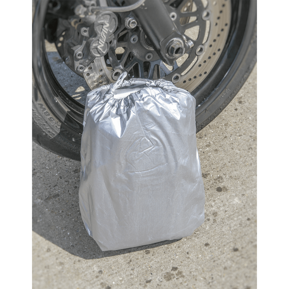 Sealey Motorcycle Cover Medium 2320 x 1000 x 1350mm Model No-MCM