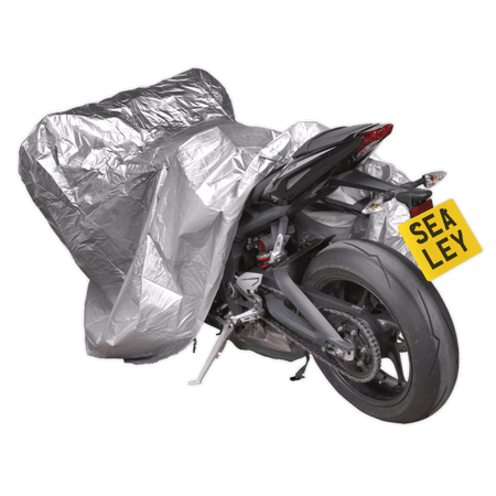 Sealey Motorcycle Cover Medium 2320 x 1000 x 1350mm Model No-MCM