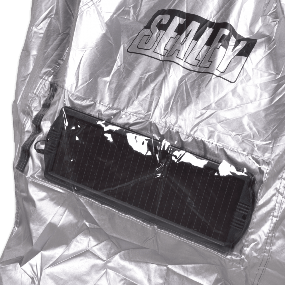 Sealey Motorcycle Cover Medium 2320 x 1000 x 1350mm Model No-MCM