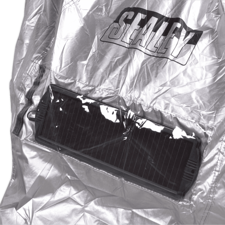 Sealey Motorcycle Cover Medium 2320 x 1000 x 1350mm Model No-MCM