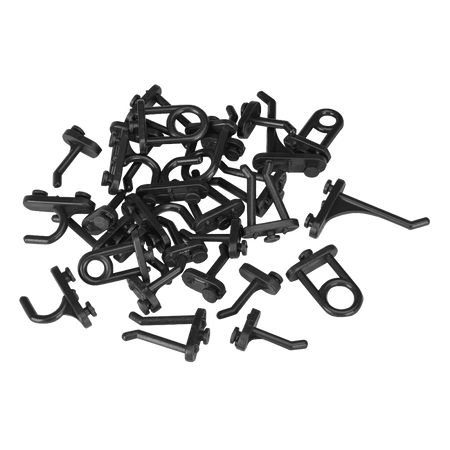Sealey Hook Assortment for Composite Pegboard 30pc Model No-S0766