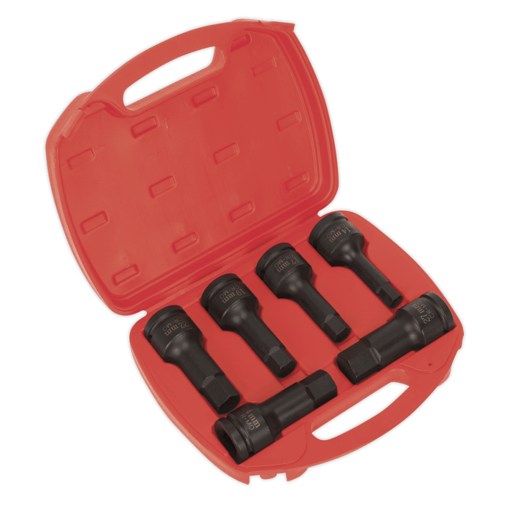 Sealey Impact Hex Socket Bit Set 6pc 3/4"Sq Drive Model No-AK5586