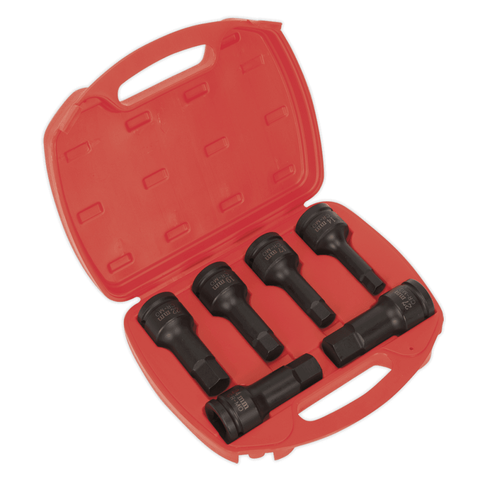 Sealey Impact Hex Socket Bit Set 6pc 3/4"Sq Drive Model No-AK5586