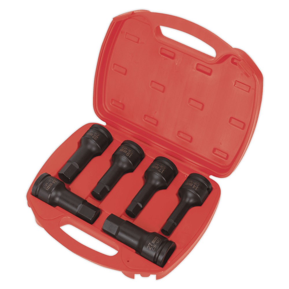 Sealey Impact Hex Socket Bit Set 6pc 3/4"Sq Drive Model No-AK5586