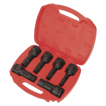Sealey Impact Hex Socket Bit Set 6pc 3/4"Sq Drive Model No-AK5586