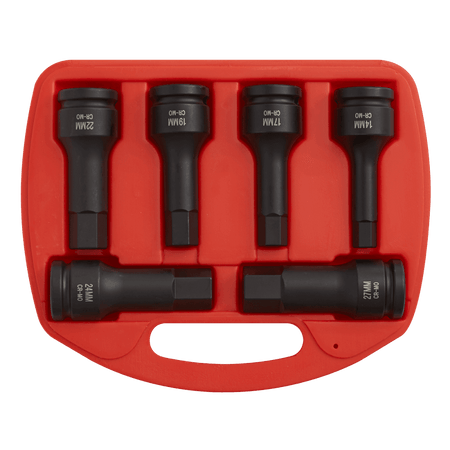 Sealey Impact Hex Socket Bit Set 6pc 3/4"Sq Drive Model No-AK5586
