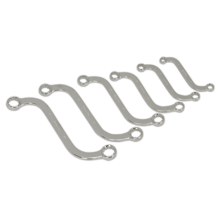 Sealey S-Spanner Set 6pc Metric Model No-AK6315