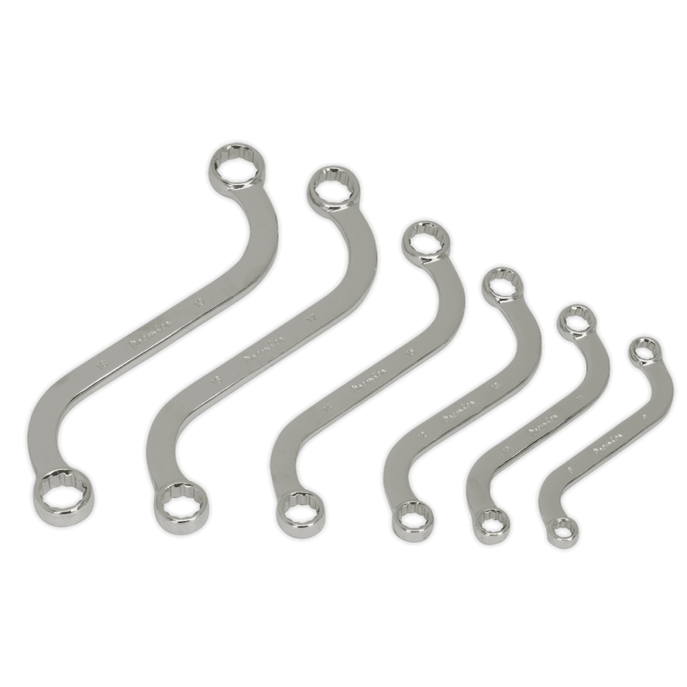 Sealey S-Spanner Set 6pc Metric Model No-AK6315