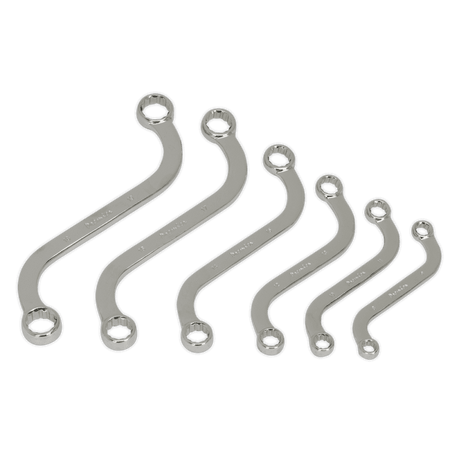 Sealey S-Spanner Set 6pc Metric Model No-AK6315