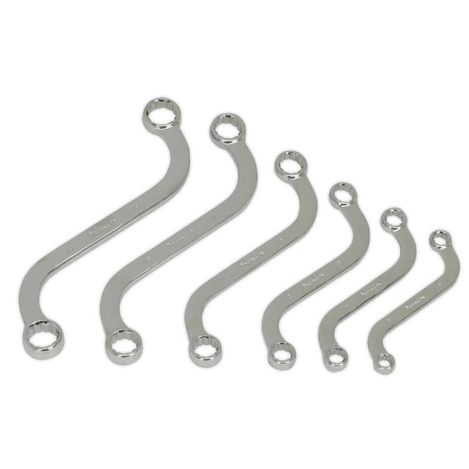 Sealey S-Spanner Set 6pc Metric Model No-AK6315