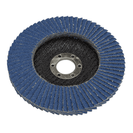 Sealey Flap Disc Zirconium 100mm 16mm Bore 60Grit Model No-FD10060