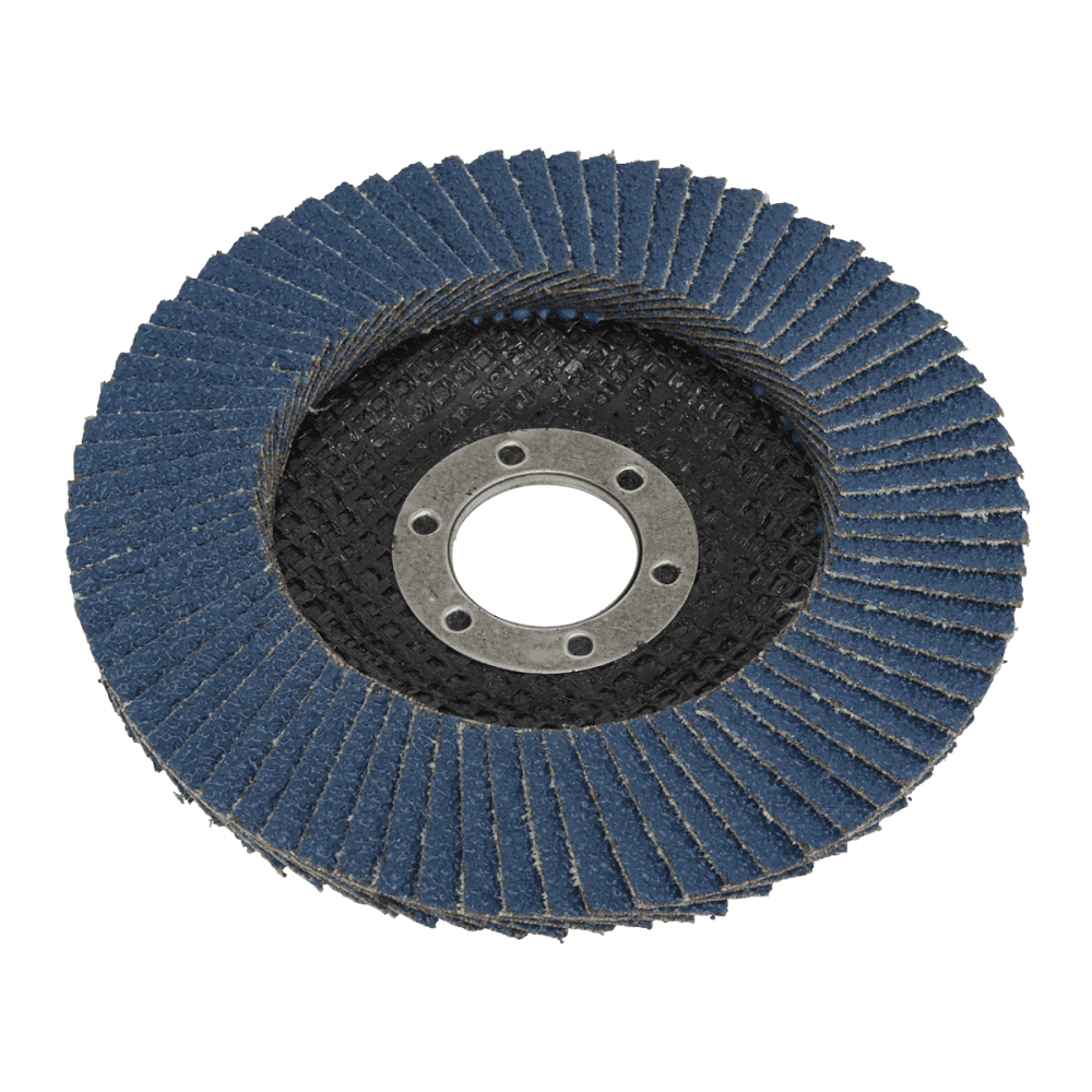 Sealey Flap Disc Zirconium 115mm 22mm Bore 40Grit Model No-FD11540