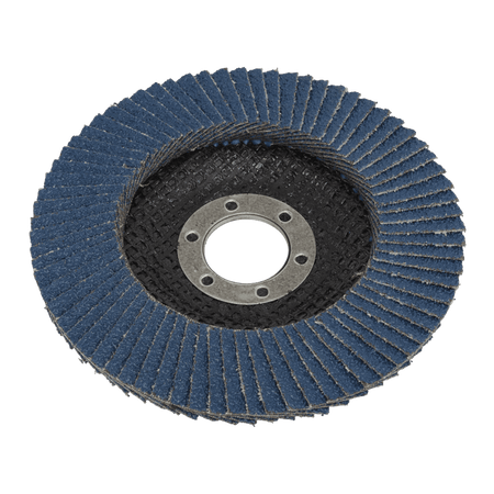 Sealey Flap Disc Zirconium 115mm 22mm Bore 40Grit Model No-FD11540