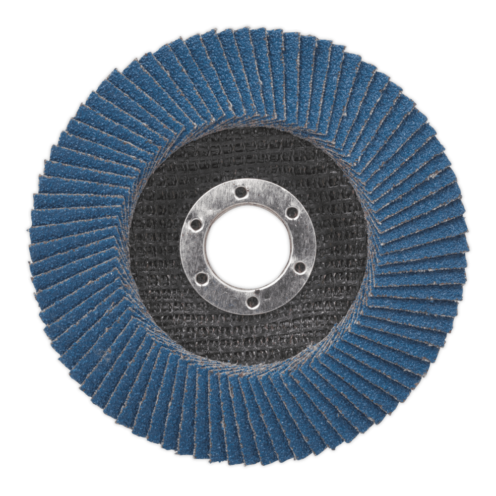 Sealey Flap Disc Zirconium 115mm 22mm Bore 60Grit Model No-FD11560