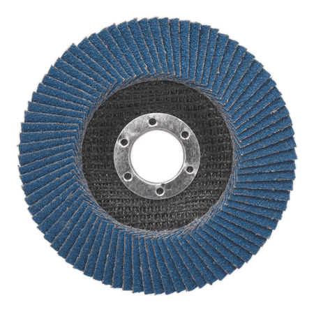 Sealey Flap Disc Zirconium 115mm 22mm Bore 60Grit Model No-FD11560