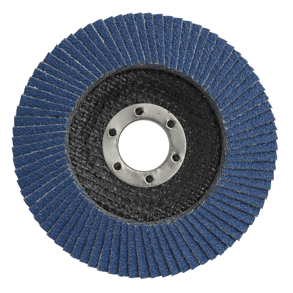 Sealey Flap Disc Zirconium 115mm 22mm Bore 60Grit Model No-FD11560
