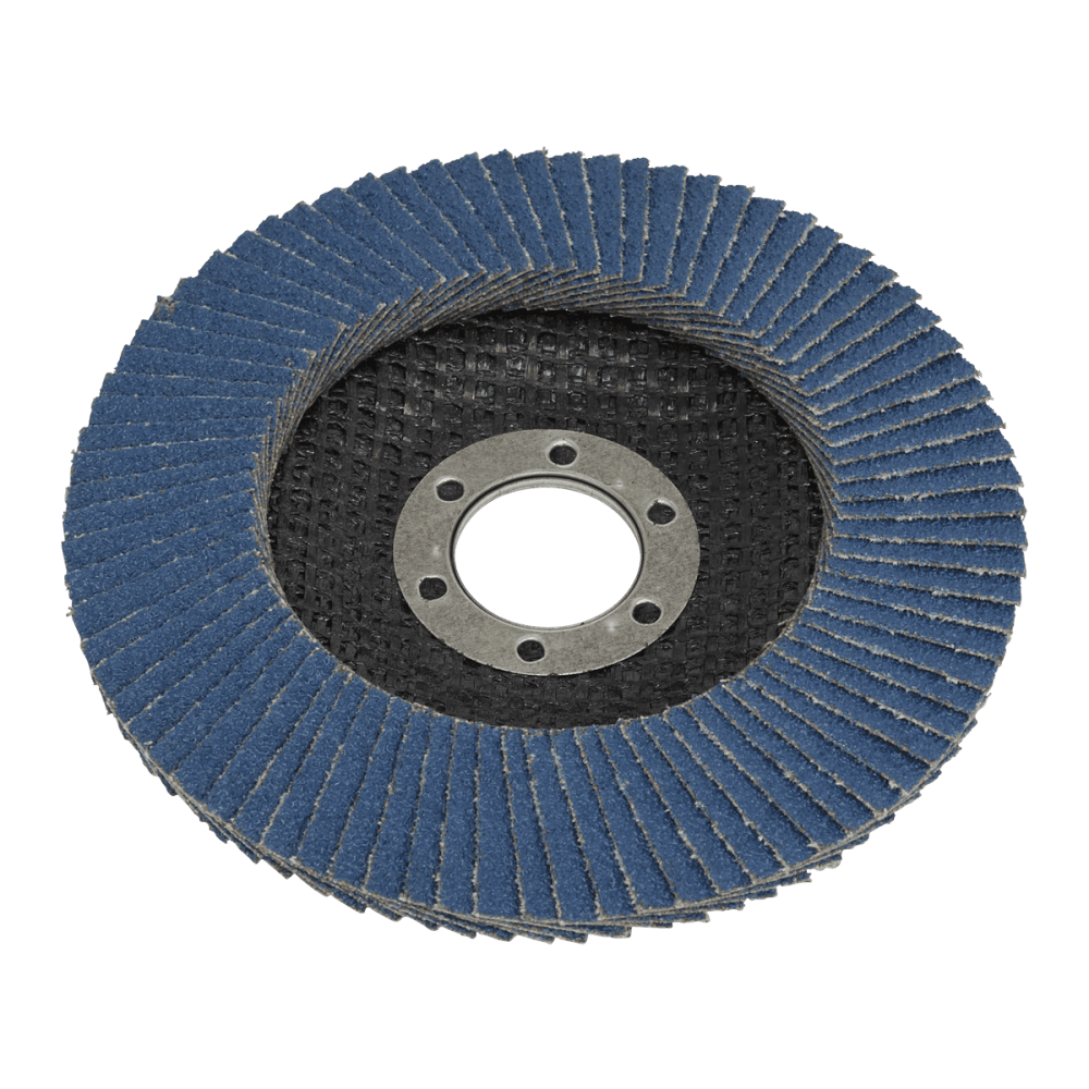 Sealey Flap Disc Zirconium 115mm 22mm Bore 80Grit Model No-FD11580