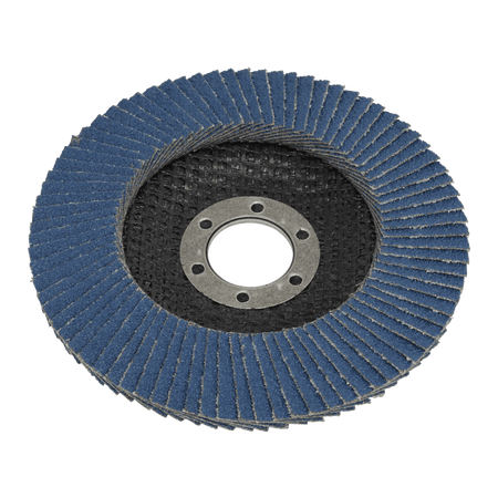 Sealey Flap Disc Zirconium 115mm 22mm Bore 80Grit Model No-FD11580