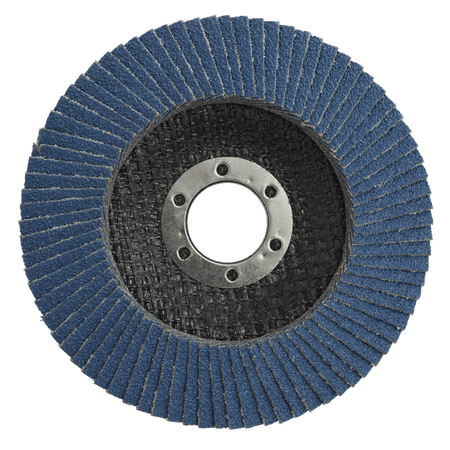 Sealey Flap Disc Zirconium 115mm 22mm Bore 80Grit Model No-FD11580