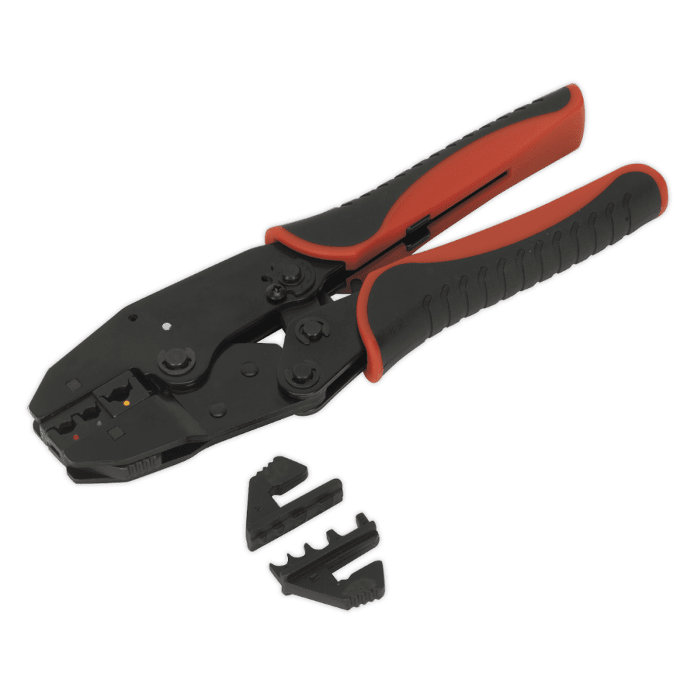 Sealey Ratchet Crimping Tool Interchangeable Jaws Model No-AK3857