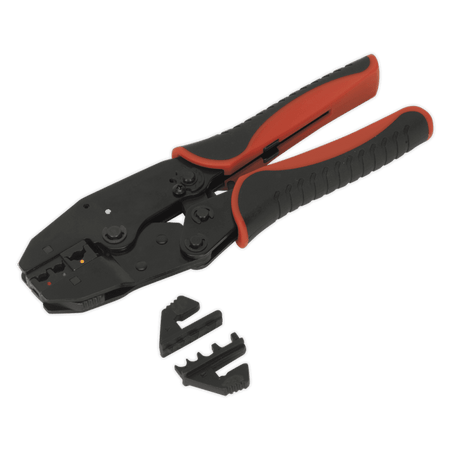 Sealey Ratchet Crimping Tool Interchangeable Jaws Model No-AK3857