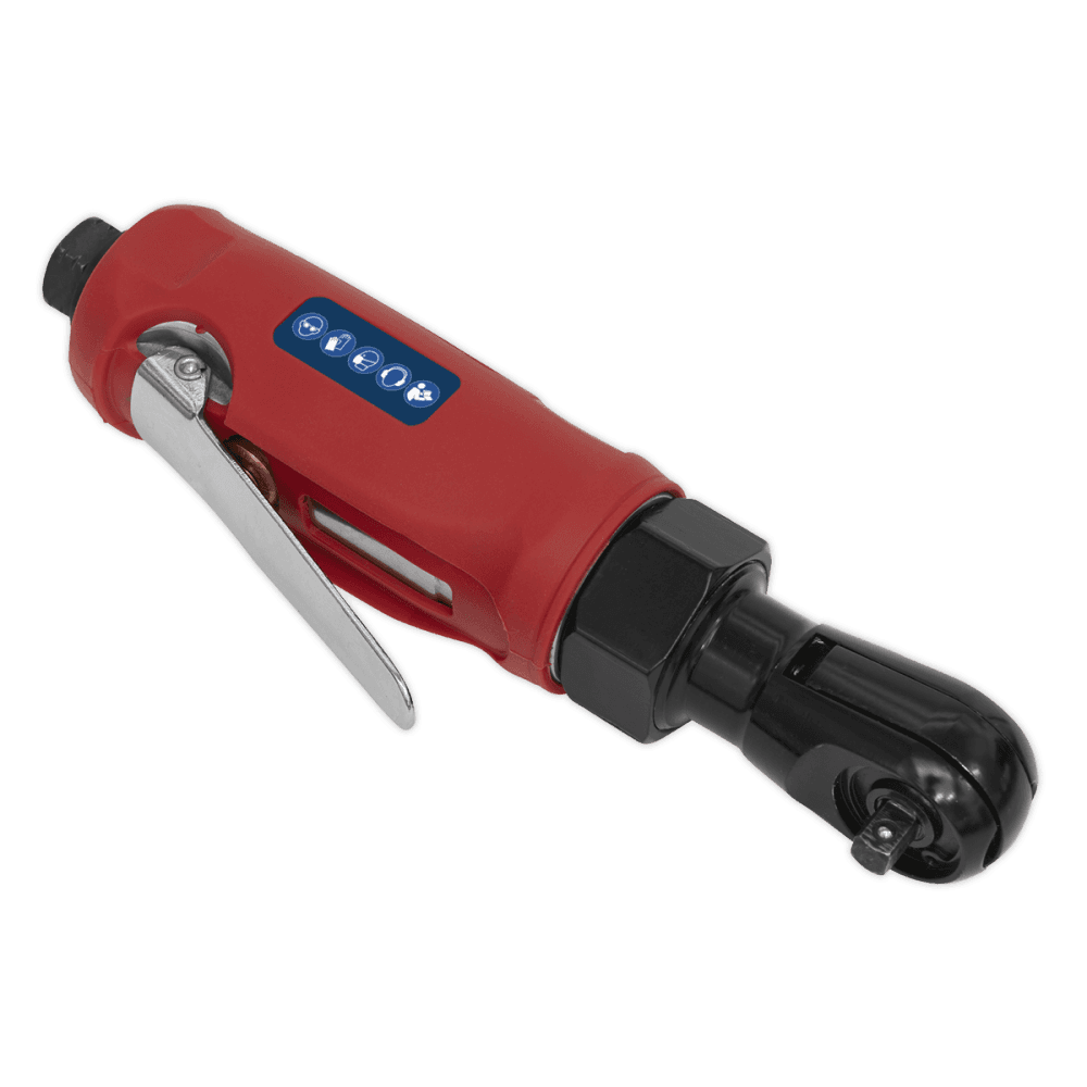 Sealey Compact Air Ratchet Wrench 1/4"Sq Drive Model No-GSA634