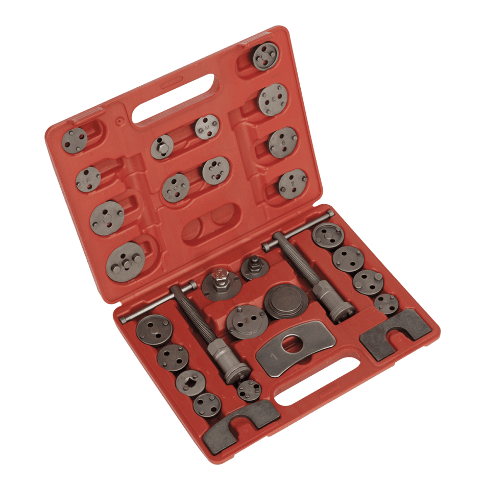 Sealey Brake Piston Wind-Back Tool Kit 30pc Model No-VS0285
