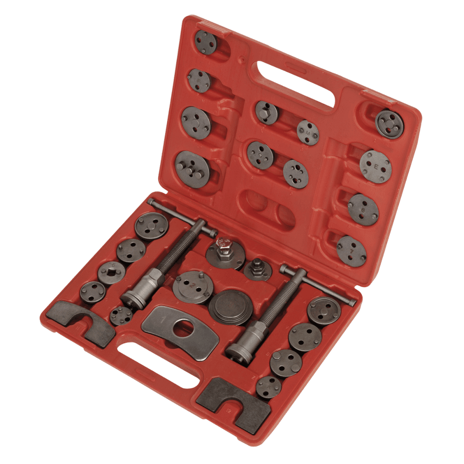 Sealey Brake Piston Wind-Back Tool Kit 30pc Model No-VS0285