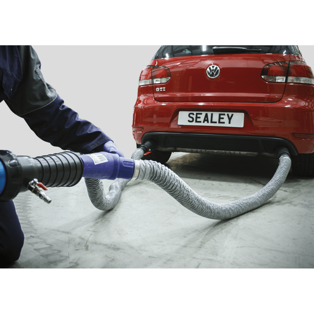 Sealey Exhaust Fume Extractor with 3mtr Ducting Model No-EFS07