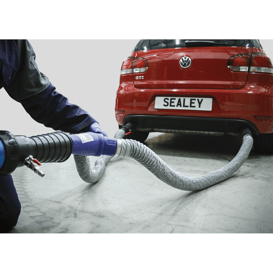 Sealey Exhaust Fume Extractor with 3mtr Ducting Model No-EFS07