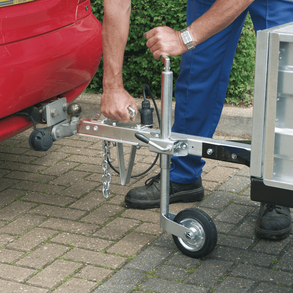 Sealey Jockey Wheel & Clamp 35mm - 150mm Solid Wheel Model No-TB371